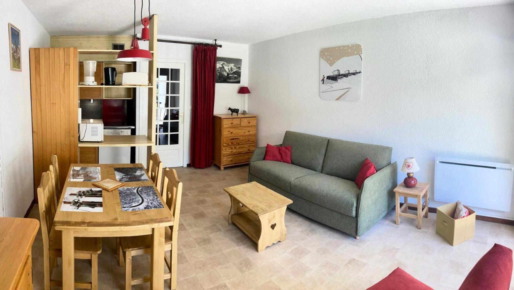 Residence Le Praz - Studio Cabine 4 Personnes 2 Expose Sud Mae-8764 Valloire Kültér fotó